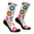 Κάλτσες #doyoudaresocks Digital Printed SuperSport Donuts (code 70151)
