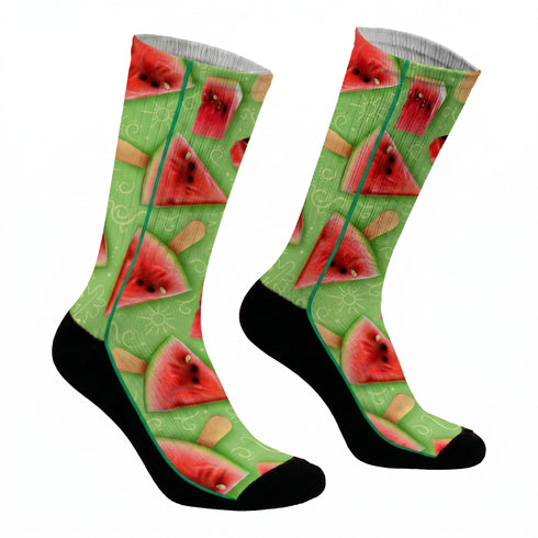 Κάλτσες #doyoudaresocks Digital Printed SuperSport 3D Watermelon (code 70128)