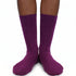 Dimi Socks Medical Without Rubber PURPLE (95 cotton)