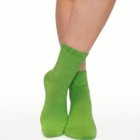 Κάλτσες Dimi Socks με γυριστό λάστιχο (Βαμβάκι 95%) ΛΑΧΑΝΙ