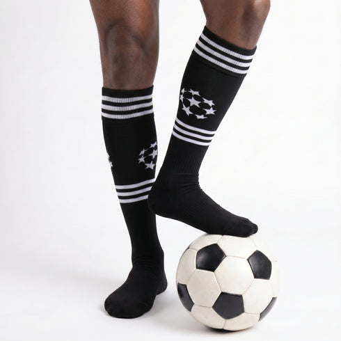 Κάλτσες Dimi Socks Ποδοσφαίρου ΜΑΥΡΕΣ