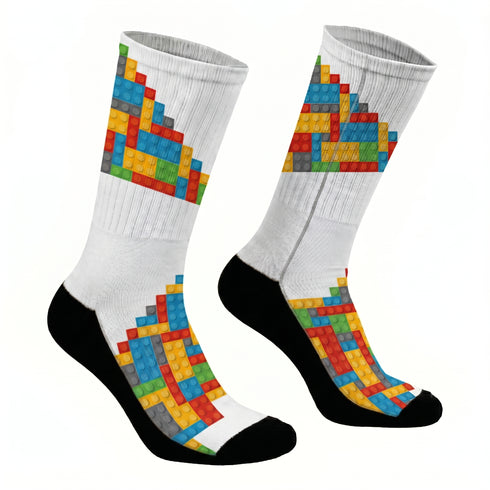 Κάλτσες #doyoudaresocks Digital Printed SuperSport Familiar Game (code 70021)