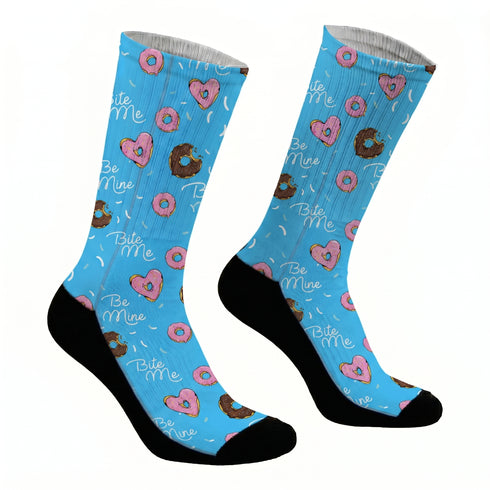 Κάλτσες #doyoudaresocks Digital Printed SuperSport Bite Me (code 70089)