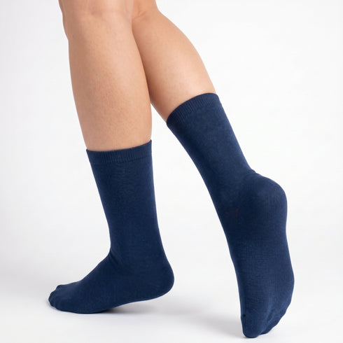 Κάλτσες Dimi Socks Γυναικείες 95% Βαμβακερές Λεπτές ΜΠΛΕ