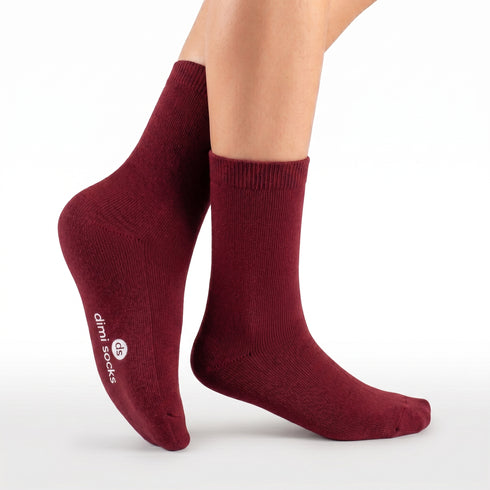 Κάλτσες Dimi Socks πετσετέ εσωτερικό Βαμβακερές 95% ΜΠΟΡΝΤΟ
