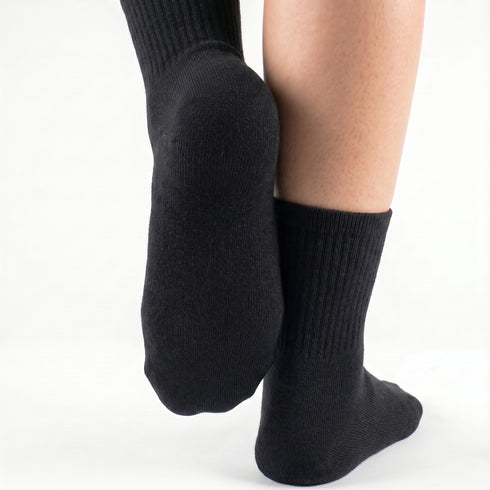 Κάλτσες Dimi Socks Αθλητικές Καθημερινές ΜΑΥΡΕΣ (95% βαμβάκι)