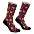 Κάλτσες #doyoudaresocks Digital Printed SuperSport Christmas Candles (code 70060)