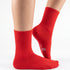 Κάλτσες Dimi Socks Αθλητικές Καθημερινές ΚΟΚΚΙΝΕΣ (95% βαμβάκι)