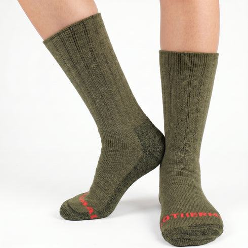 Κάλτσες Dimi Socks Thermal Χοντρές merino wool ΧΑΚΙ