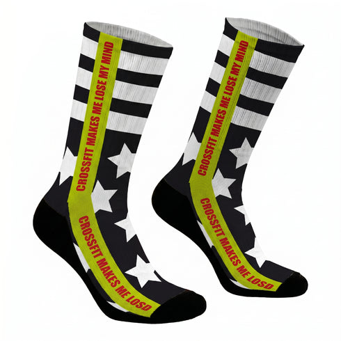 Κάλτσες #doyoudaresocks Digital Printed SuperSport CrossFit Stars (code 70053)