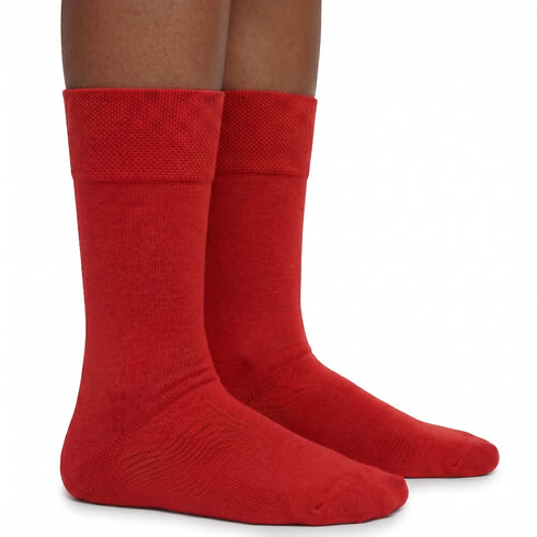 Κάλτσες Dimi Socks Medical Χωρίς Λάστιχο ΚΟΚΚΙΝΕΣ (95% βαμβάκι)