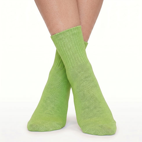 Κάλτσες Dimi Socks με γυριστό λάστιχο (Βαμβάκι 95%) ΛΑΧΑΝΙ