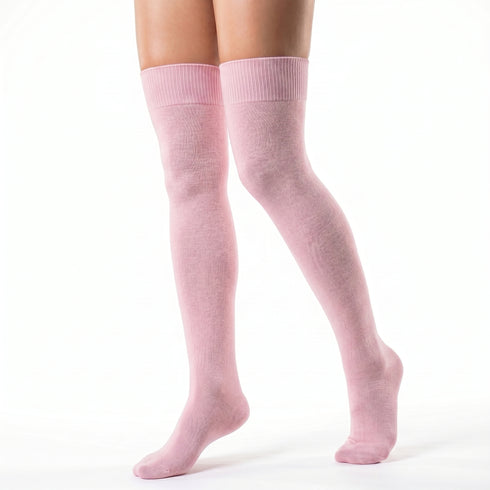 Dimi Socken über dem Knie ROSA (95 % Baumwolle)