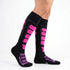 Dimi Socks Ski-Snowboard Thin thermal merino wool FUCHSIA PURPLE