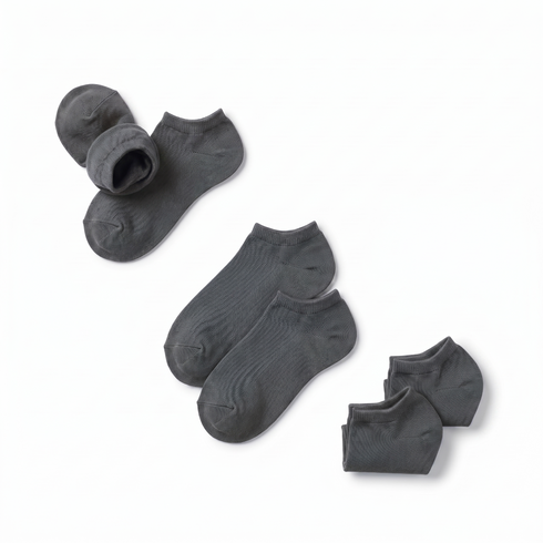 Dimi Socken Sossonia sehr dünn CHARCOAL (3 Paar)