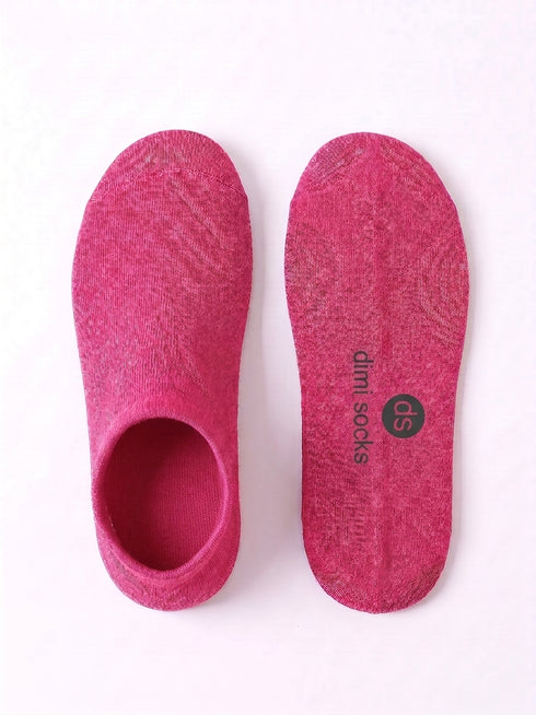 Κάλτσες Dimi Socks σοσόνια με πετσετέ πατούσα ΦΟΥΞΙΑ (95% βαμβάκι)