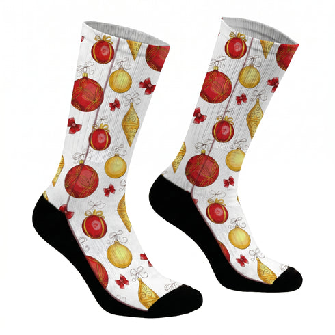 Κάλτσες #doyoudaresocks Digital Printed SuperSport Christmas Balls (code 70068)