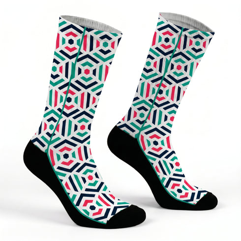 Κάλτσες #doyoudaresocks Digital Printed SuperSport Colored Motivo (code 70166)