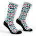 Κάλτσες #doyoudaresocks Digital Printed SuperSport Colored Motivo (code 70166)