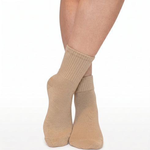 Κάλτσες Dimi Socks με γυριστό λάστιχο (Βαμβάκι 95%) ΜΠΕΖ