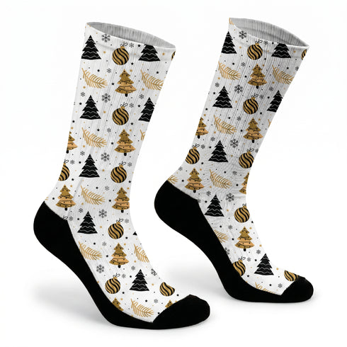 Κάλτσες #doyoudaresocks Digital Printed SuperSport Christmas Trees (code 70057)
