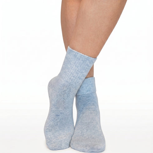 Κάλτσες Dimi Socks με γυριστό λάστιχο (Βαμβάκι 95%) ΣΙΕΛ