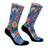Κάλτσες #doyoudaresocks Digital Printed SuperSport Flowers (code 70164)