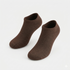 Dimi Socken Sossonia sehr dünn BRAUN (3 Paar)