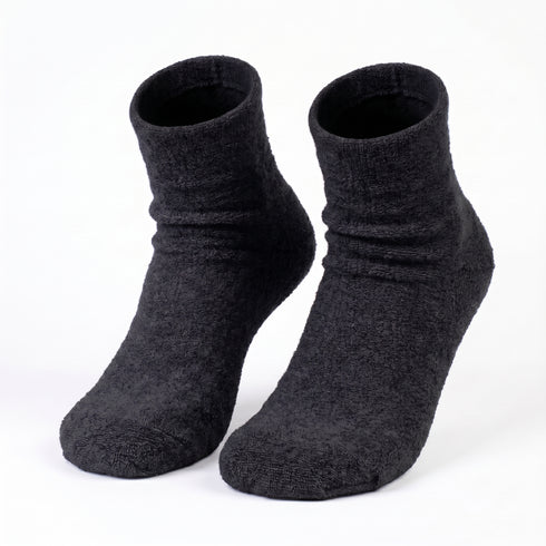 Κάλτσες Dimi Socks Ύπνου Θερμικές merino wool ΜΑΥΡΕΣ