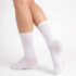 Κάλτσες Dimi Socks Γυναικείες 95% Βαμβακερές Λεπτές ΛΕΥΚΕΣ