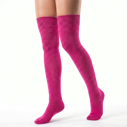 Dimi Socks over the knee FUCHSIA (95% cotton)