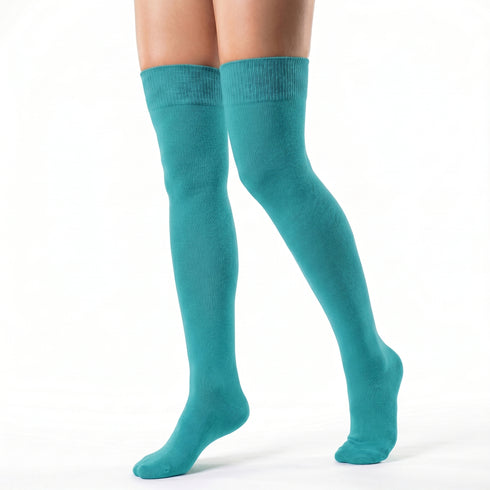 Dimi Socks over the knee TURQUOISE (95% cotton)