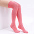 Κάλτσες Dimi Socks πάνω από το γόνατο ΡΟΖ (Μαλλί Merino)