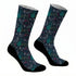 Κάλτσες #doyoudaresocks Digital Printed SuperSport Neon Fruits (code 70024)