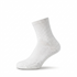 White Label Quarter Half Terry Cotton Socks With Knitted Patterns Custom Production Private Label
