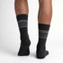 Κάλτσα Dimi Socks Ανδρική Ρίγες Βαμβακερή 95% ΜΑΥΡΕΣ