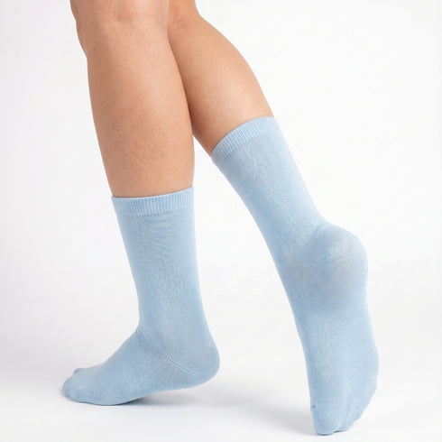 Κάλτσες Dimi Socks Γυναικείες 95% Βαμβακερές Λεπτές ΣΙΕΛ