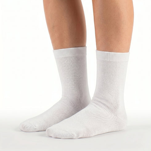 Κάλτσες Dimi Socks πετσετέ εσωτερικό Βαμβακερές 95% ΛΕΥΚΕΣ