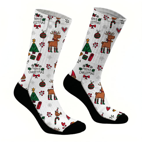 Κάλτσες #doyoudaresocks Digital Printed SuperSport Christmas Spirit (code 70070)