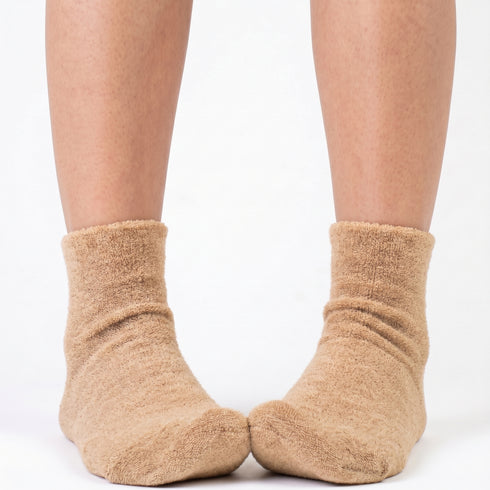 Dimi Schlafsocken Thermo-Merinowolle BEIGE