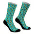 Κάλτσες #doyoudaresocks Digital Printed SuperSport African Drawing (code 70125)