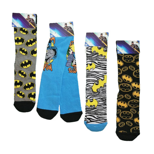 Κάλτσες DC Batman Λεπτές 4pack (code 9022)