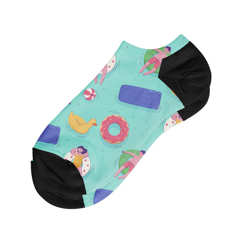 Κάλτσες #doyoudaresocks Digital Printed Low Cut Beach Relaxation (code 50084)