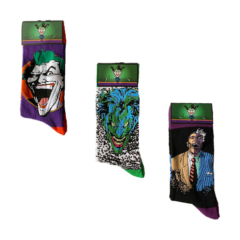 Κάλτσες DC Joker Λεπτές 3pack (code 9023)