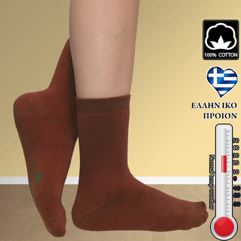 Κάλτσες Dimi Socks πετσετέ εσωτερικό Βαμβακερές 95% ΚΑΦΕ
