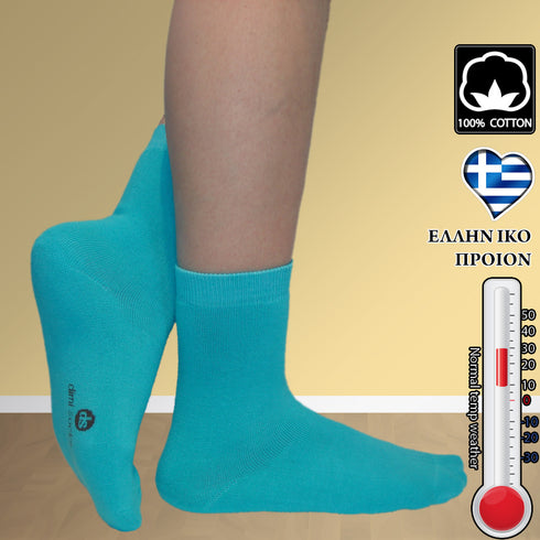Κάλτσες Dimi Socks πετσετέ εσωτερικό Βαμβακερές 95% ΤΙΡΚΟΥΑΖ