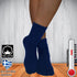 Κάλτσες Dimi Socks με γυριστό λάστιχο (Βαμβάκι 95%) ΜΠΛΕ