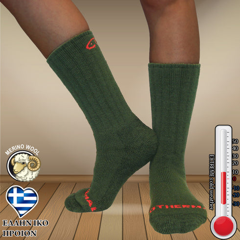 Κάλτσες dimi socks Thermal χοντρές merino wool ΠΡΟΣΦΟΡΑ 5 + 1 δώρο