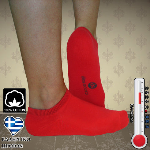 Dimi Socks sosonia with towel pad RED (95% cotton)