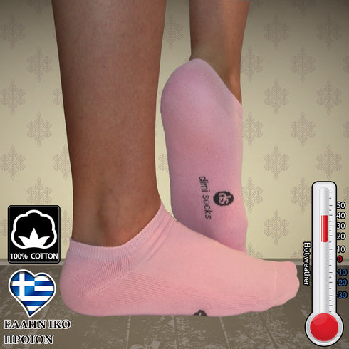 Dimi Socks sosonias with pechetette patousa PINK (95% cotton)